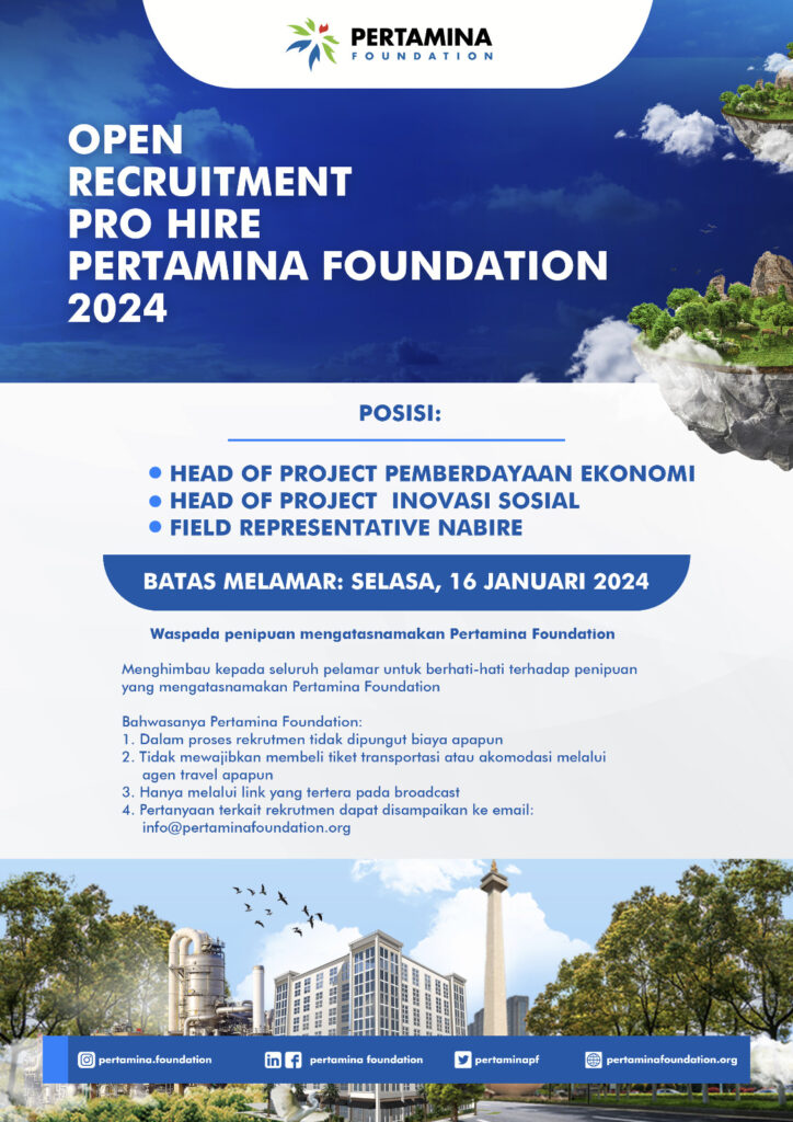 Open Recruitment Pro Hire Pertamina Foundation 2024 PSDKU UB KEDIRI   WhatsApp Image 2024 01 10 At 8.49.00 AM 724x1024 