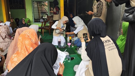 mahasiswa ub edukasi di desa lamong 1